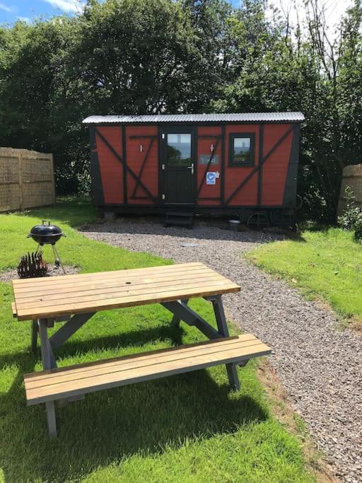 Ferienwohnung Luxury Railway Carriage With Stunning Views Hereford Exterior foto